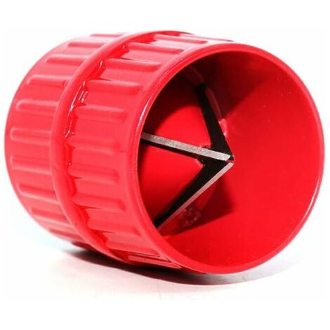 6-38 mm (1 pièce) Tubes de tuyauterie en cuivre universels en plastique ébavureur 2 en 1 pour usage intérieur et extérieur (1/5)