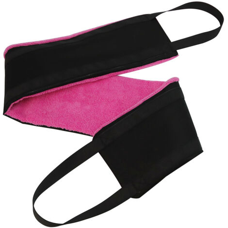 rose Porte-chien portable pour les pattes arrière, harnais de soutien des hanches pour aider à soulever l'arrière, pour la rééducation des ligaments croisés assistée par un chien. (1/5)