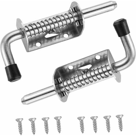 2 Goupilles Piston M12x1,75 Rétractables à Ressort - Acier Carbone - Neuf UXCELL