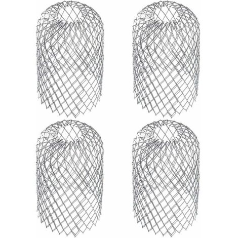 Lot De 12 Protège-gouttières Uxcell - Diamètre 0,98 Pouce, Filtre à Feuilles Et Débris
