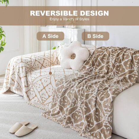 SHANNA - Couverture 1 2 3 4 Places en Forme de L d'angle Protege Canape, Protection Canape Chat Chiens Anti Griffe en Chenille AB Face Couvre Canapé Sofa Cover, Housse pour Meubles SHANNA - Couverture 1 2 3 4 Places en Forme de L d'angle Protege Canape, Protection Canape Chat Chiens Anti Griffe en Chenille AB Face Couvre Canapé Sofa Cover, Housse pour Meubles