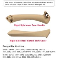 Poignée De Porte Intérieure Pour BW Série 3 E90 E91 E92