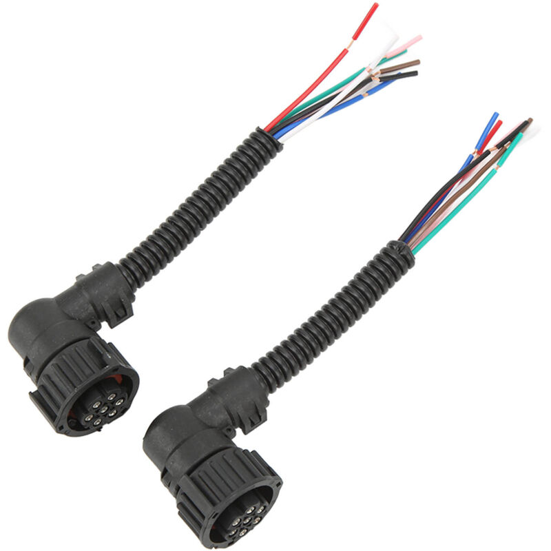 Connecteur Feu Arrière Opel Astra K 2015-2022 - Faisceau Câblage 30cm 18AWG 6 Broches - Lot De 2