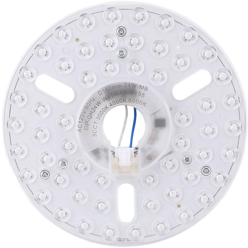 Kit éclairage LED Lovehomily Pour Ventilateur Plafond - 18W 1530lm Variable