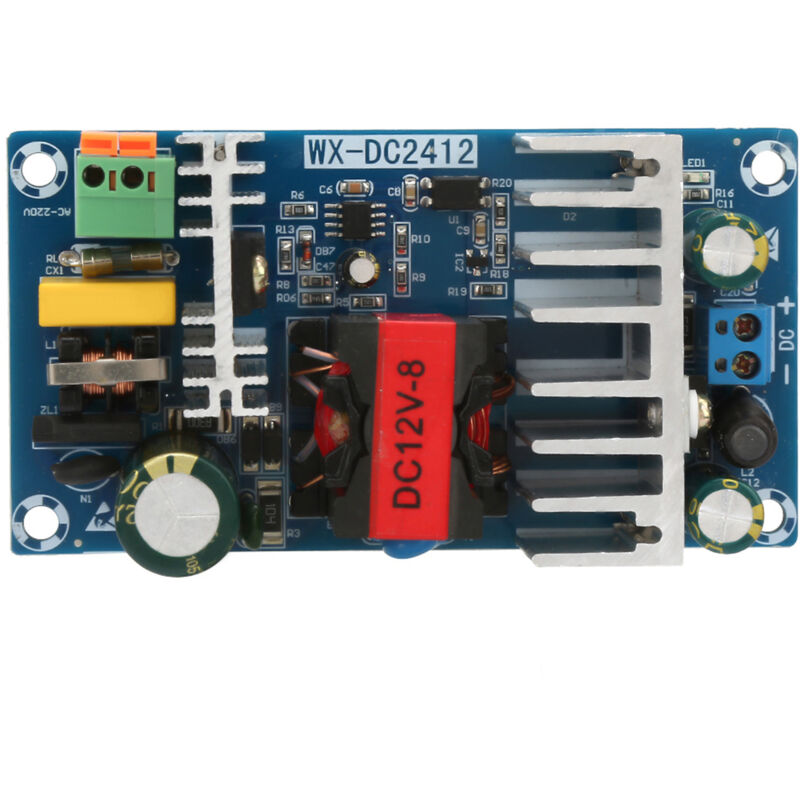 Module Alimentation AC-DC 110-240V Vers 12V 50W 4A - Convertisseur Tension Stable Protection Surcharge Court-Circuit