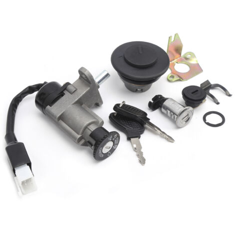 Eosnow – Commutateur d'allumage 4 fils pour scooter à gaz 50cc 150cc – Compatible 139QMB GY6 – Installation facile plug and play – Métal + ABS (1/5)