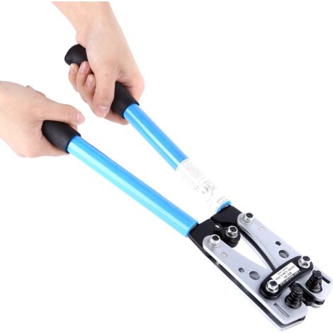 Eosnow Pince à sertir professionnelle 6-50 mm², outil de sertissage hexagonal, cosse de cble de batterie (1/5)