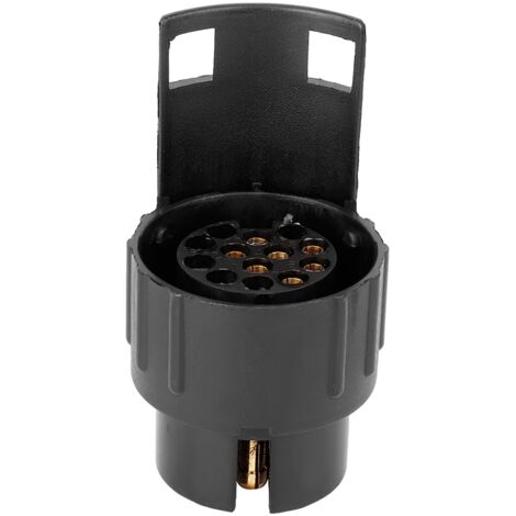 Eosnow 7 à 13 broches remorque camion caravane barre d'attelage prise de remorquage adaptateur convertisseur (1/5)