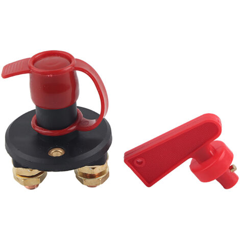 Eosnow Interrupteur de mise hors tension de batterie de moto de voiture à courant élevé, interrupteur Ff coupé, isolateur principal