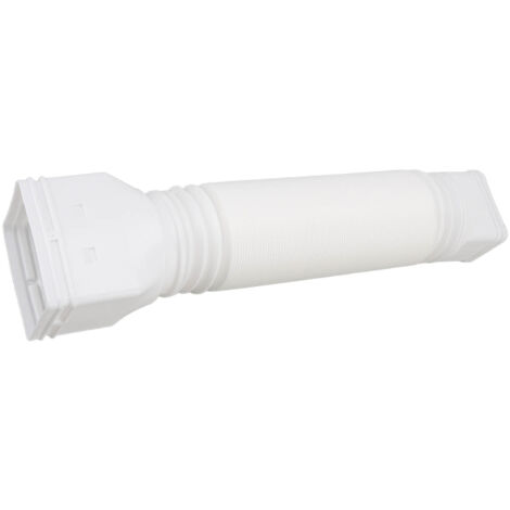 Extension Descente De Gouttière Télescopique - Longueur 20 à 59 Pouces, Noir, PE/ABS, Installation Rapide