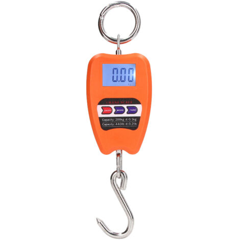 Eosnow Balance numérique suspendue, portable, charge de 200 kg, précise, multifonctionnelle, mini, avec écran LCD (1/5)