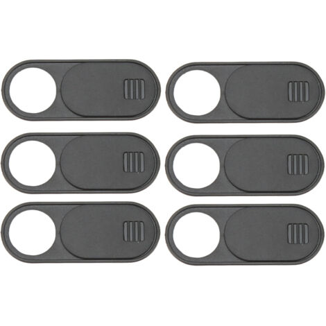 Eosnow Couvercle coulissant de caméra mince pour voiture, 6 pièces, bloqueur de caméra pour cabine intérieure, remplacement pour Tesla modèle 3 Y