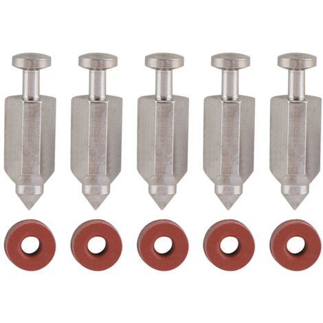 Kit de réparation de joint de siège d'aiguille de carburateur 5 pièces pour 398188