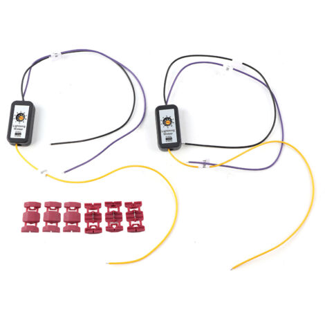 WCWKMYMPTZ Lot De 2 Connecteurs Pour Feux Arrière De Camion Mercedes Pour Benz Camion MP3 Pour ACTROS 4141 3341 2644 4143 Fil Métallique