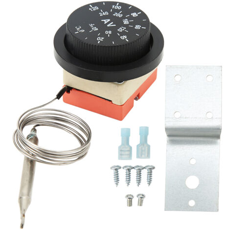 Eosnow 10 pièces 0-120 °C interrupteur de Thermostat de ventilateur électrique réglable AC 250 V pour camion de voiture automobile (1/5)