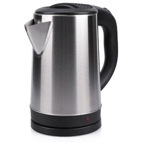 Bouilloire électrique noire 2,3 l en acier inoxydable, bouilloire à thé électrique avec mise hors tension automatique, prise ue, 220V (1/5)