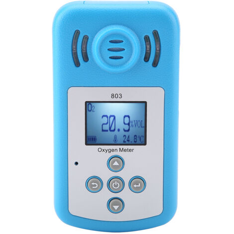 Eosnow Détecteur de fuite d'oxygène et de gaz à affichage numérique bleu 803, 10 + 50 ℃ (1/5)