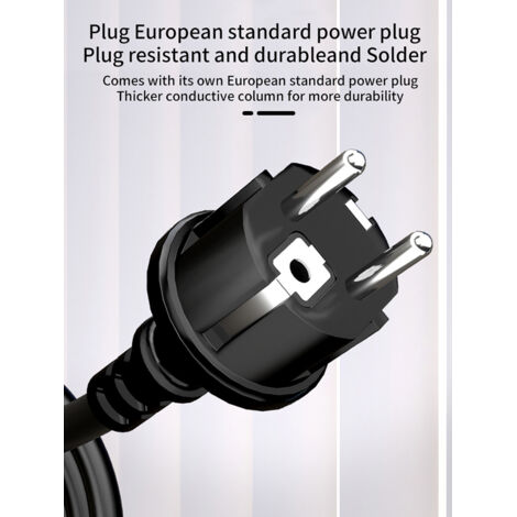 Eosnow Poste à souder électrique portable, soudeur à arc portatif 20-120 A 220 V, avec onduleur IGBT, pour tiges de 3/32 à 1/8 po (1/5)