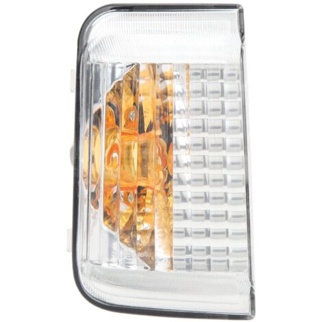 Lentille de lampe indicateur de rétroviseur latéral 8151LG, couvercle de lampe de signalisation de remplacement pour Peugeot Boxer Expert gauche 6325.H0