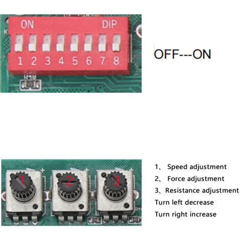 Carte De Contrôle Moteur 12V/24V - 6 Fonctions, Minuterie Réglable, Pour Projets DIY Et Industriels