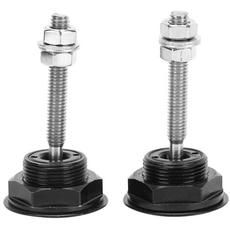Eosnow Goupille de capot universelle, 2 pièces, verrouillage de capot, bouton poussoir à dégagement rapide, Clip de pare-chocs, loquets 32mm/1,3 pouces (1/5)
