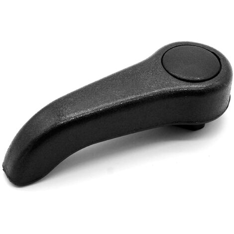 Eosnow Poignées de siège de rechange pour Renault Clio MK2 à hayon, levier de réglage arrière (noir)