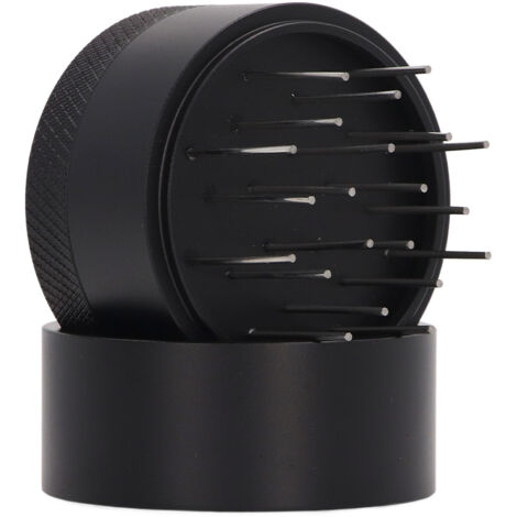 Distributeur d'aiguilles à café en acier inoxydable résistant à la rouille avec base pour cafés et maisons 58 mm (1/5)