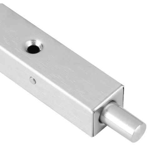 Eosnow Garde de sécurité de porte de maison, verrou coulissant en acier inoxydable 304, boulon de verrouillage affleurant, 8 pouces (1/5)