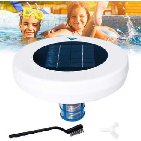 Eosnow Ioniseur solaire de piscine, purificateur d'eau de natation aux ions cuivre-argent (1/5)