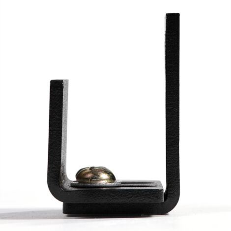 Eosnow Rail de porte de grange, 1,77 x 1,06 po, guides de sol de 1,89 po, guide pour véhicule récréatif, pour portail grillagé