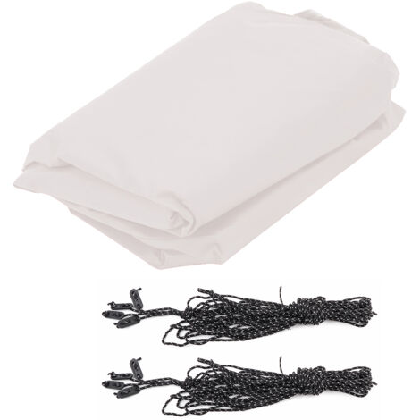 Zerodis abat-jour de patio avec bloc UV Voile d'ombrage en PEHD bloc UV