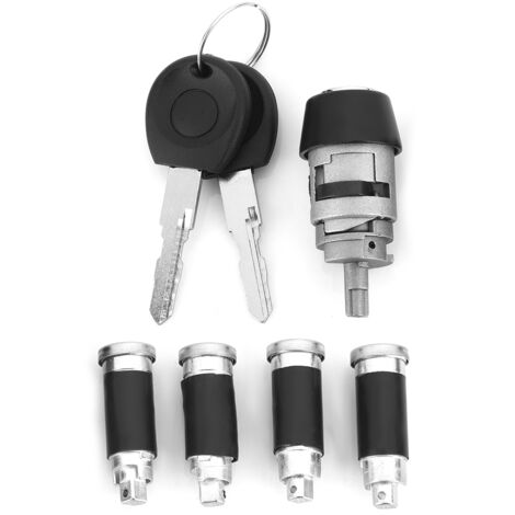 Eosnow Clé de cylindre de serrure d'allumage adaptée au Transporter T4 Caravelle 1990-2003 357905855A (1/5)