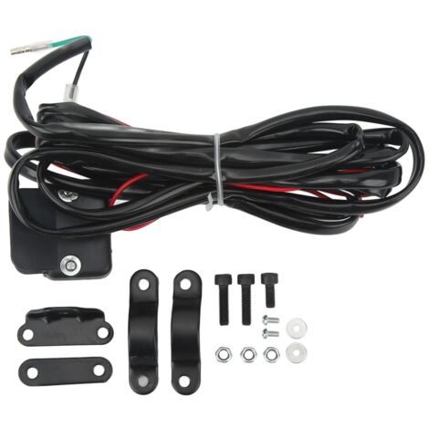 Eosnow Interrupteur à bascule pour treuil, 3 mètres de longueur, ligne de commande de guidon, remplacement pour treuils WARN A2500 2.5CI