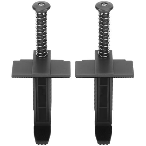 Eosnow Outil de maçonnerie de tiroir de fil de chemin de revêtement de brique de 2 pièces, accessoire d'ingénierie de mesure de nivellement, noir (1/5)