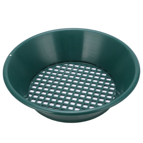 Eosnow Plateau de tamisage d'écran de casserole d'or de 350 mm, accessoire d'outil de lavage manuel, pour l'exploitation minière panoramique (1/5)