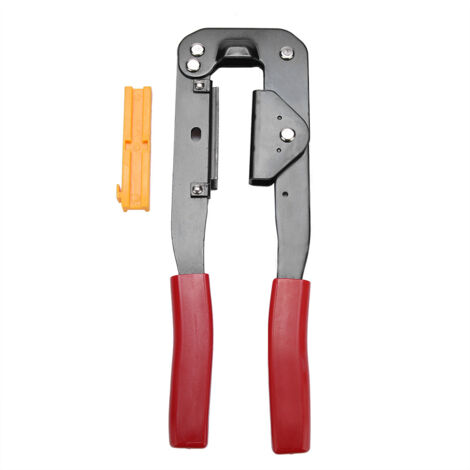 Eosnow Pince coupante de cable, réduit la fatigue, outil de sertissage de fil à poignée ergonomique en acier de haute dureté, pour tous les accessoires PC, tête male IDC des séries 26, 28 et 29