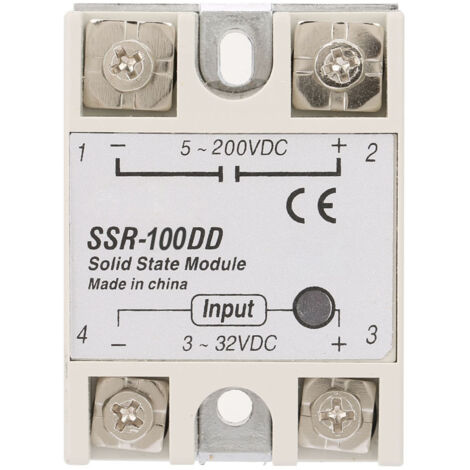 Module relais, relais statique haute sensibilité 3-32 V CC, 5-25 mA pour protection incendie automatique, système de sécurité moyenne puissance, connexion périphérique informatique