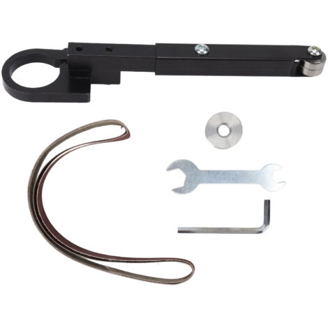 Eosnow Fixation de ponceuse à bande en acier robuste, faible bruit, Impact, haute stabilité, tuyau de Machine à bande de sable pour trous de couteaux (1/5)