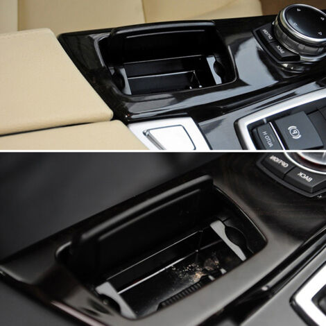 Eosnow Couvercle de cendrier de console centrale avant de voiture 51169206347 de remplacement, pour Série 5 F10 F11 F18