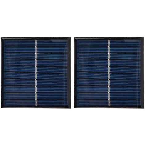 Eosnow 2 pièces Mini panneau solaire Portable cellule encapsulée époxy Flexible bricolage utilisation 0.7W 5V 0-140mA (1/5)