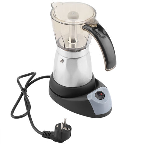 480W 220V 300ML/6 tasses électrique détachable maison cuisine expresso Moka cafetière Pot prise ue (1/5)