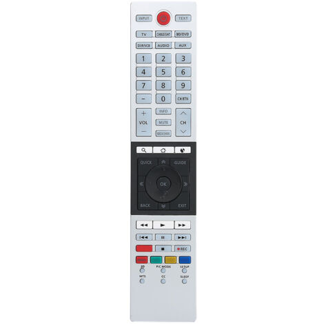 Eosnow Contrôle télécommandé, TV durable TV haute performance Consommation de faible énergie pour Toshiba CT-90429