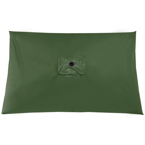 Eosnow Protecteur imperméable de couverture de parapluie de jardin, couvertures extérieures de pluie de Patio,Vert foncé sans porte-parapluie