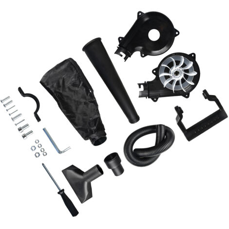 Eosnow Meuleuse d'angle à souffleur, double usage, soufflage, aspiration, puissance éolienne puissante convertie en aspirateur (1/5)