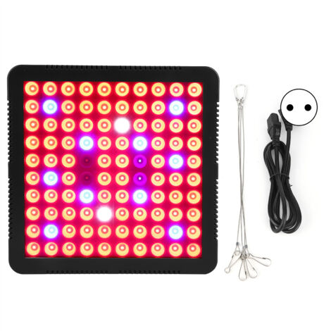 300W 100LED puces poussent lampe spectre complet plante LED panneau croissant lumières luminaire 85-264VEU Plug (1/5)