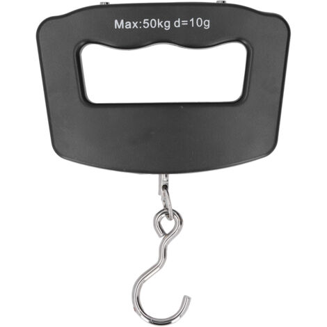 Eosnow Balance numérique suspendue 50 kg, avec crochet, affichage LCD, conversion d'unité, pour courses, pêche, ménage (1/5)