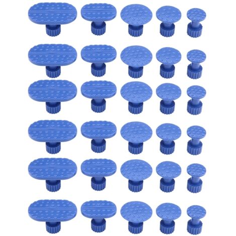 Eosnow Onglets d'extraction de débosselage de carrosserie de voiture, outils de réparation sans peinture, onglets d'extraction de colle 30 pièces (1/5)