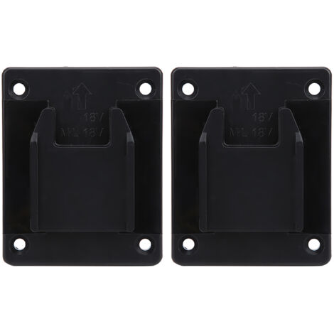 Eosnow Lot de 2 supports muraux pour outils électriques Milwaukee M18 18 V/20 V (1/5)