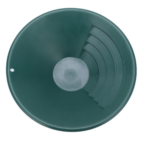 Poêle à panoramique dorée de 260 mm, classificateur de tamisage en ABS, accessoire de plateau de tamis de lavage, vert (1/5)