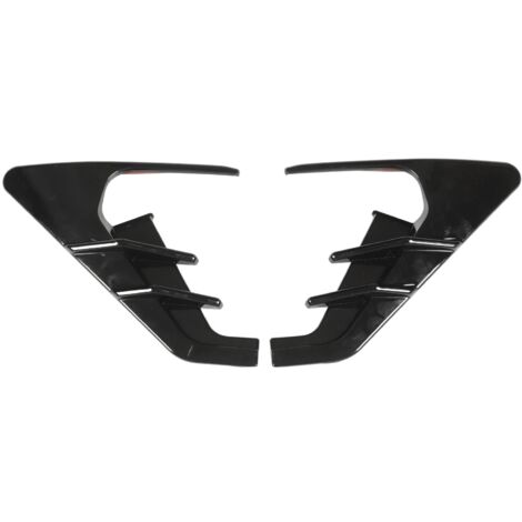 Couvercle de Protection des clignotants de caméra latérale, couvercle de Protection de remplacement pour Tesla modèle 3 modèle Y, noir brillant